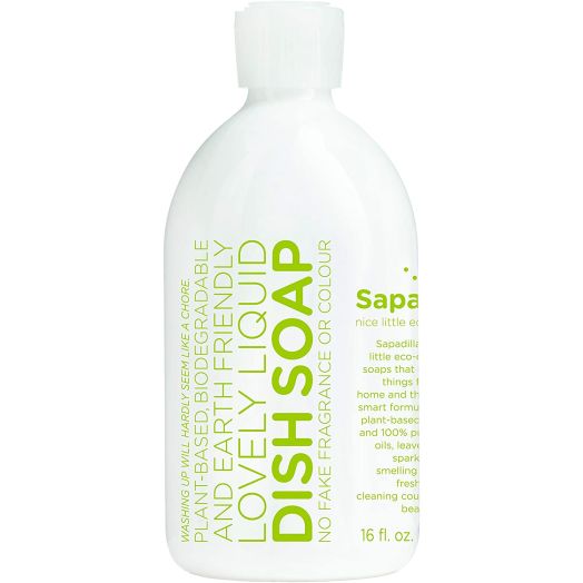 Sapadilla Rosemary + Peppermint Biodegradeable Liquid Dish Soap, 16 Ounce