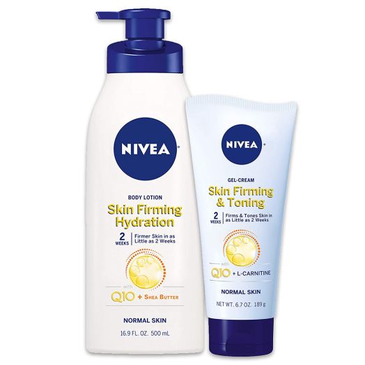 NIVEA Skin Firming Variety Pack - Includes Skin Firming Lotion (16.9 fl. oz.) and Skin Firming Gel-Cream (6.7 oz.)