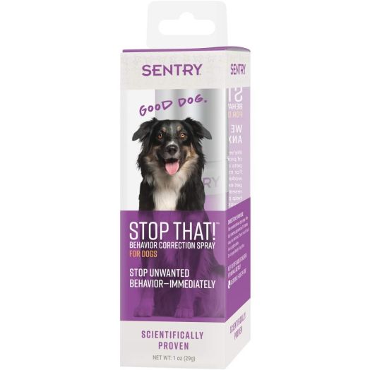 SENTRY PET CARE Stop That! Behavior Correction Spray for Dogs, Clear (5332)