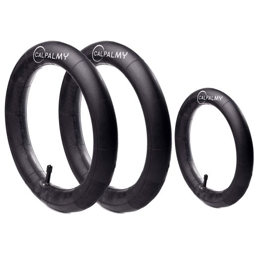 16'' Back and 12.5'' (2+1) Front Wheel Replacement Inner Tubes for BoB Stroller Tire Tube Revolution SE/Pro/Flex/SU/Ironman - Made from BPA/Latex Free Premium Quality Butyl Rubber