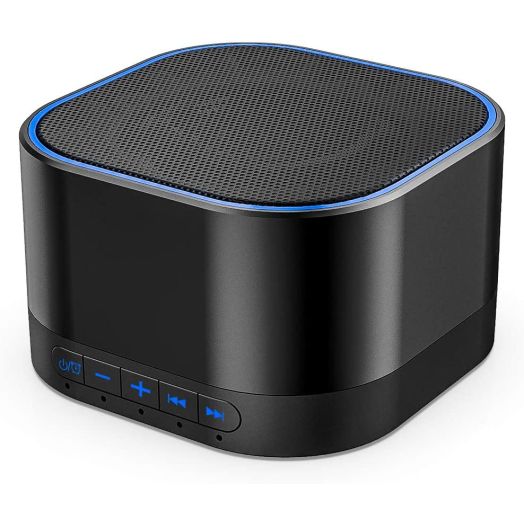 Magicteam Sound Machines White Noise Machine with 20 Non Looping Natural Soothing Sounds and Memory Function 32 Levels of Volume Powered by AC or USB and Sleep Sound Timer Therapy for Baby Kids Adults