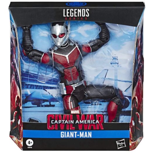 Play-Doh Hasbro Marvel Legends Series Build-A-Figure Deluxe 6" Scale Collectible Action Figure Giant-Man Toy, Premium Design, for Kids Ages 4 and Up