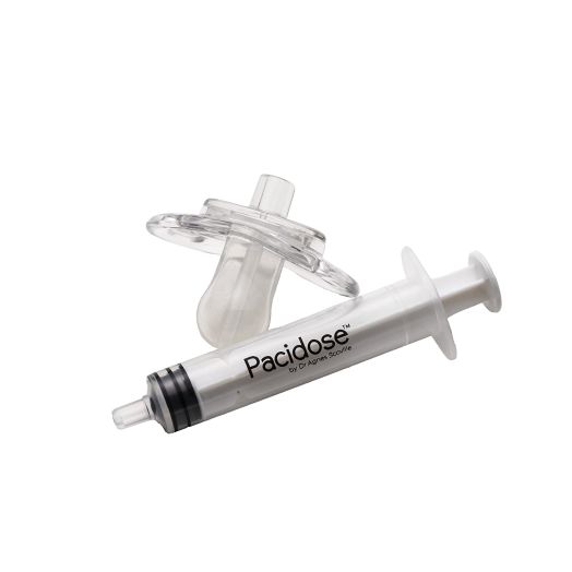 Dr. Brown's Pacidose Pacifier Baby Medicine Dispenser with Oral Syringe | Newborn | 0-6 Months