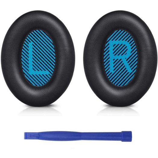 Professional Bose Headphones Ear Pads Cushions Replacement - Earpads Compatible with Bose QuietComfort 15 QC15 QC25 QC2 QC35/ Ae2 Ae2i Ae2w SoundTrue and SoundLink (Around-Ear Series Only)
