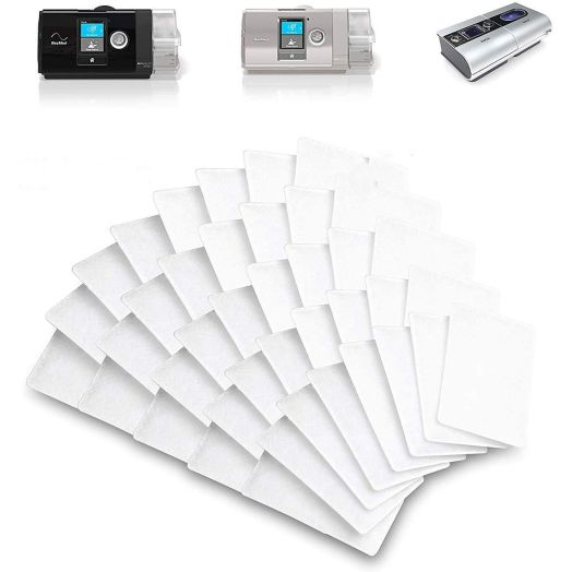Universal Remsed CPAP Filter for ResMed AirSense 10, ResMed AirCurve 10, ResMed S9, AirStart, Series CPAP Machines(40 Pack)