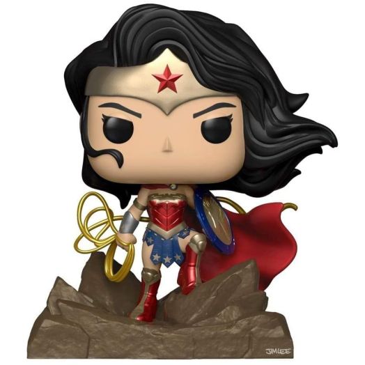 Funko Pop Dc Comics Wonder Woman Jim Lee Deluxe 282 Exclusive Vinyl Figure