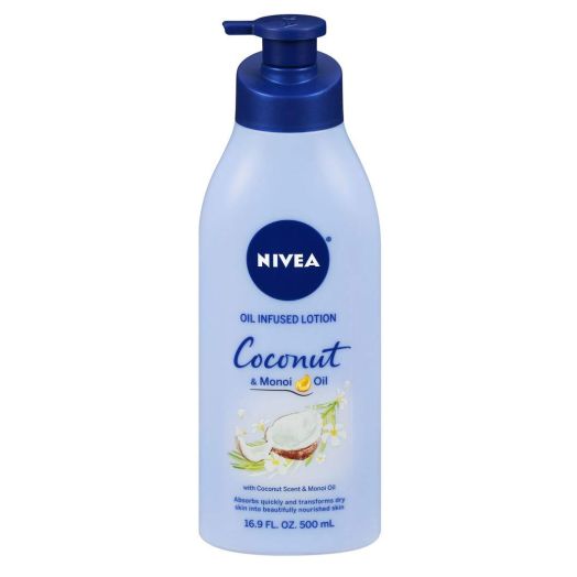 Nivea Lotion Coconut and Monoi Oil Infused 16.9 Ounce (500ml)