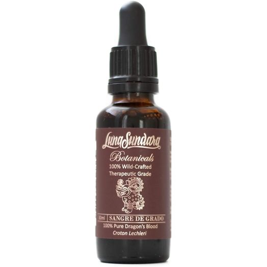 Luna Sundara Dragon's Blood 100% Pure Raw Sangre de Grado 1 Oz (Croton Lechleri) Wild Crafted and Ethically Sourced