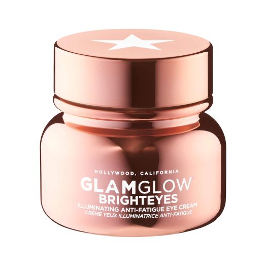 Glamglow Brighteyes Illuminating Anti-Fatigue Eye Cream 0.5 Oz! Formulated with Caffeine, Hyaluronic Acid And Peptides! Brightens Dark Circles And Reduce Fine Lines and Wrinkles!