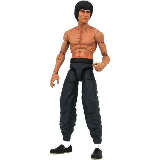 DIAMOND SELECT TOYS Bruce Lee (Shirtless Version) Select Series 2 Action Figure