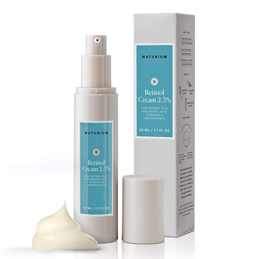 Retinol Complex Face Cream 2.5% - 1.7 oz, Radiant Complexion, Even Skin Texture, Moisturizing, Anti Aging, Skin Repair Facial Cream with Retinol Complex Plus Hyaluronic Acid and Vitamin E by Naturium