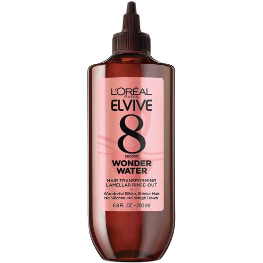 L'Oreal Paris Elvive 8 Second Wonder Water Lamellar, Rinse out Moisturizing Hair Treatment for Silky, Shiny Looking Hair, 6.8 FL. Oz.