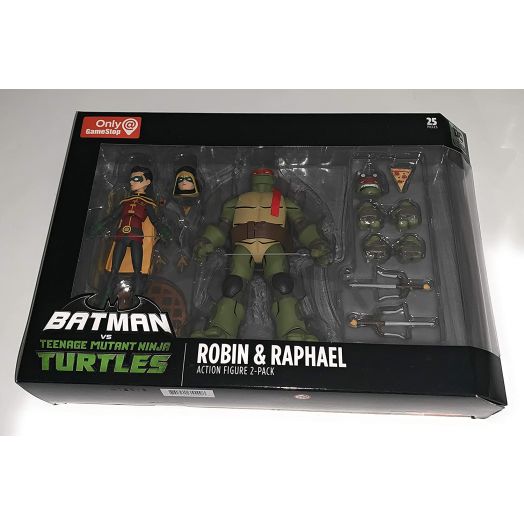 DC Collectibles Batman VS TMNT - Robin and Raphael