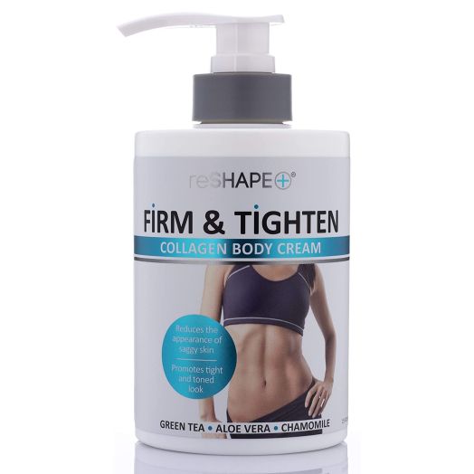 Collagen Body Cream Moisturizing, Tightening Cellulite Cream Improves Elasticity, Plumps Sagging Skin (15oz)