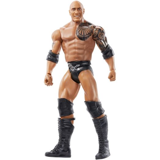 WWE Wrestlemania 6-inch (15.24 cm) Action Figure, The Rock, Multi