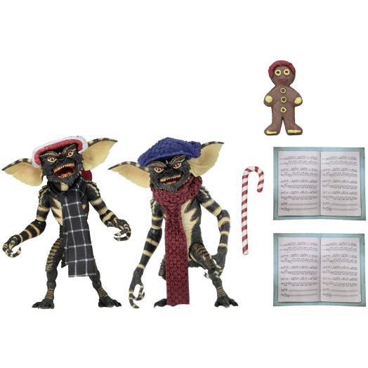 NECA Gremlins Winter Gremlins 2 Pack (Christmas Carol Set #1) Gremlins 6" Action Figure