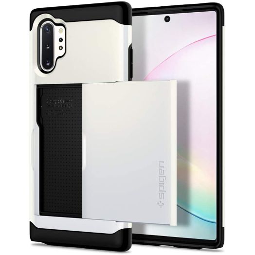 Spigen Slim Armor CS Designed for Samsung Galaxy Note 10 Plus Case (2019) - Glow White