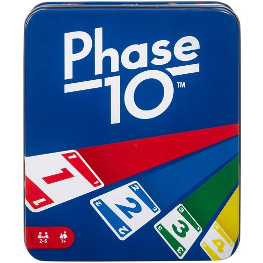 Mattel Games: The Official Phase 10 Tin [Amazon Exclusive]