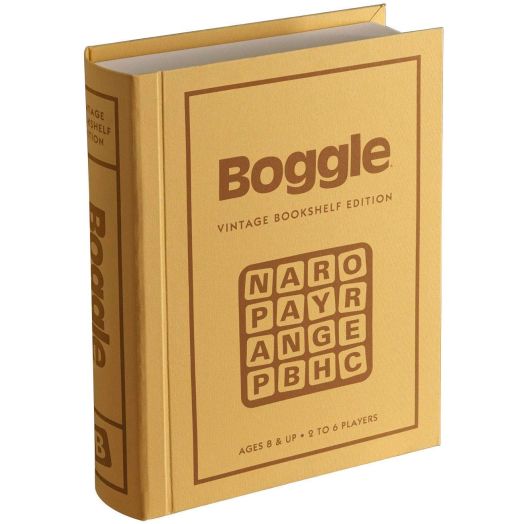 WS Game Company Boggle Vintage Bookshelf Edition
