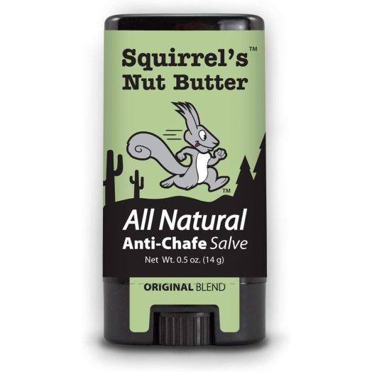 Squirrel's Nut Butter All Natural Anti-Chafe Salve, Original Blend, 0.5oz