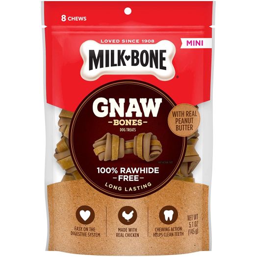 Milk-Bone Gnawbones Dog Treats, Long Lasting