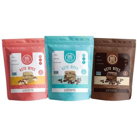 BHU Keto Bites  Variety Pack (3 Bags)