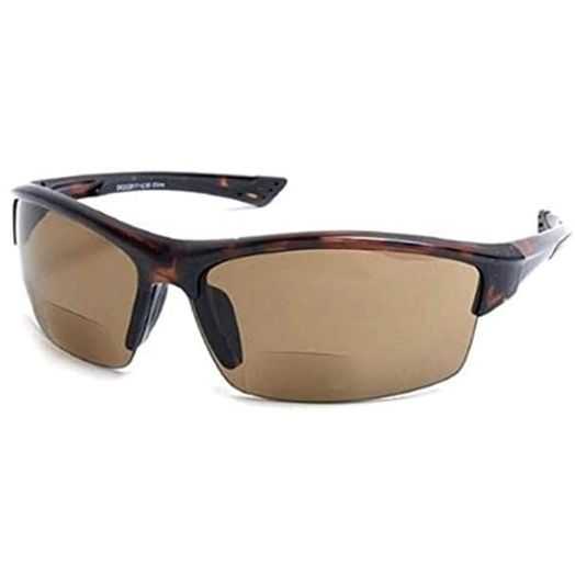 Bifocal Safety Sport Wrap Reading Sunglasses Readers for Men and Women