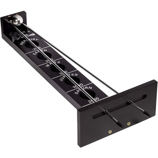 WE Games Shoot The Moon - Solid Wood, Black Stained - 18 in.