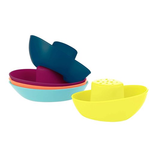 Boon Fleet Stacking Boats - Multicolor (5pcs)