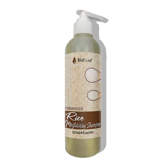 Well's Fermented Rice Moisturizing Shampoo 8oz
