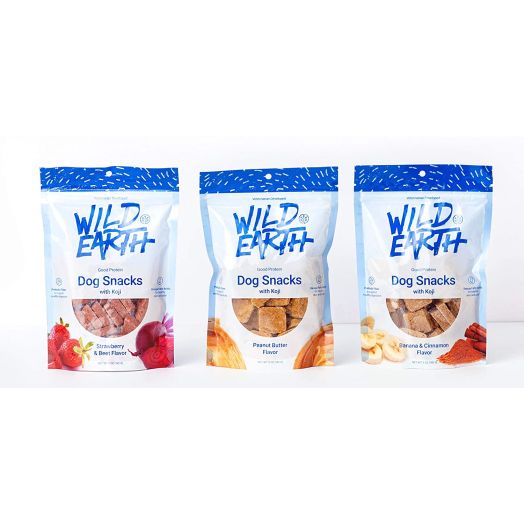 Wild Earth Clean Protein Dog Treats with superfood Koji