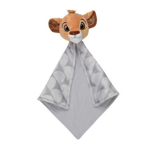 Lambs and Ivy Disney Baby The Lion King Lovey Gray Plush Security Blanket