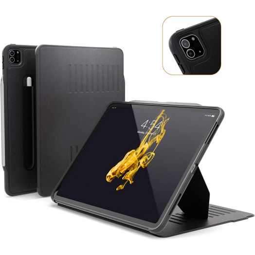 ZUGU CASE (New Model) Alpha Case for 2020 iPad Pro 12.9 inch - Ultra Slim Protective Case - Wireless Apple Pencil Charging - Convenient Magnetic Stand and Sleep/Wake Cover