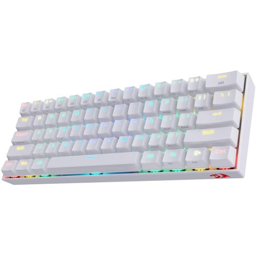 Redragon K530 Draconic 60% Compact RGB Wireless Mechanical Keyboard, 61 Keys TKL Designed 5.0 Bluetooth Gaming Keyboard with Brown Switches and 16.8 Million RGB Lighting for PC, Laptop, Cell Phone