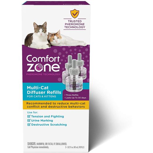 Comfort Zone Multicat Calming 30 Day Diffuser Refill