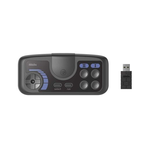 8Bitdo PCE Core 2.4G Wireless Gamepad for PC Engine Mini, PC Engine CoreGrafx Mini, TurboGrafx-16 Mini and Nintendo Switch (PCE Core Edition)