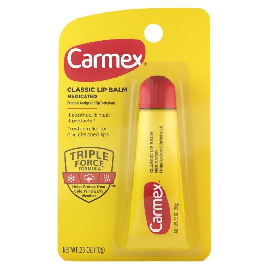 Carmex Medicated Lip Balm Tube, Lip Moisturizer for Dry, Chapped Lips
