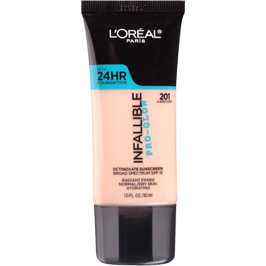 L'Oreal Paris Infallible Pro-Glow Foundation, Classic Ivory