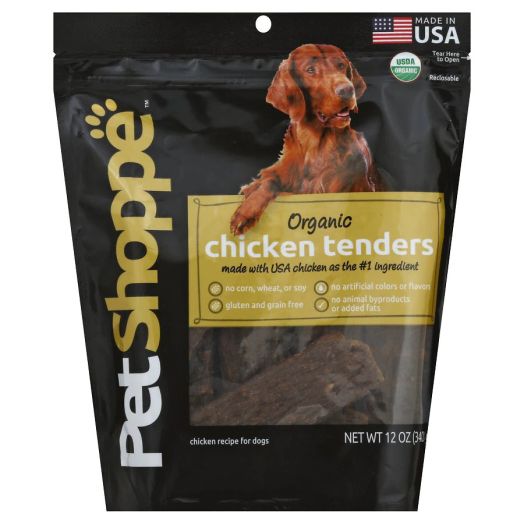 PetShoppe Premium Organic Chicken Tender Treats