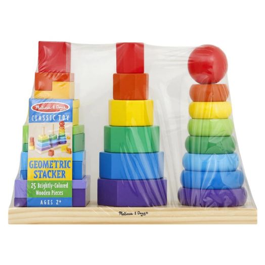 Melissa & Doug Geometric Stacker