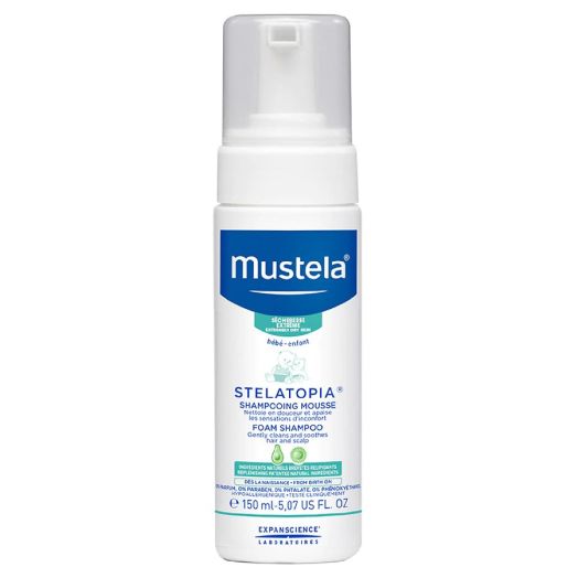 Mustela Stelatopia Foam Shampoo