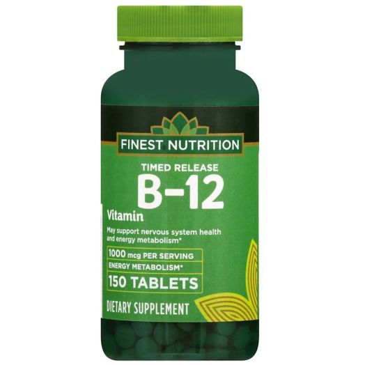 Finest Nutrition Vitamin B12 1000 mcg Timed Released