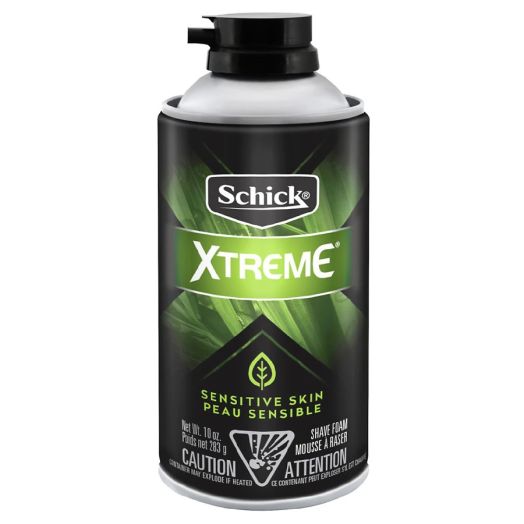 Schick Xtreme Sensitive Shave Foam