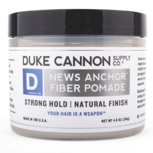 Duke Cannon News Anchor Fiber Pomade