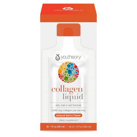 Youtheory Collagen Liquid Natural Berry Flavor