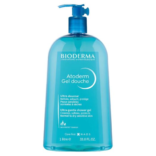 BIODERMA Atoderm Moisturizing and Cleansing Shower Gel For Dry Sensitive Skin