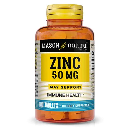 Mason Natural Zinc 50 mg Tablets