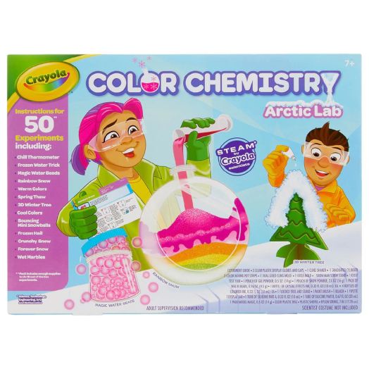 Crayola Arctic Lab Color Chemistry Set for Kids