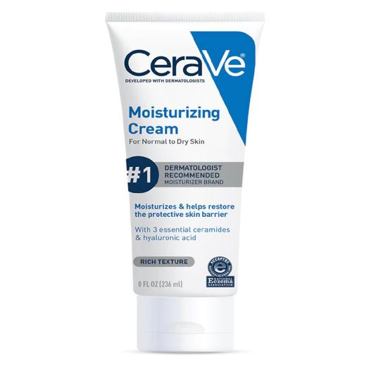 CeraVe Face and Body Moisturizing Cream for Normal to Dry Skin with Hyaluronic Acid