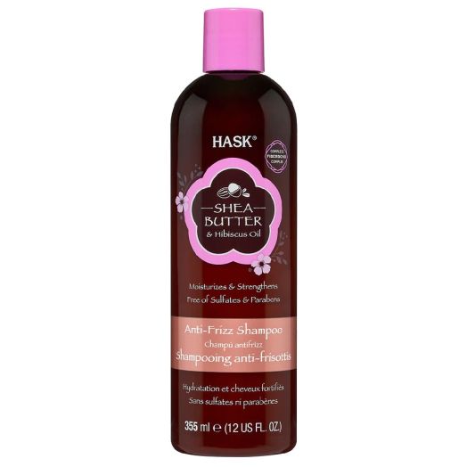 Hask Shea Butter & Hibiscus Anti-Frizz Shampoo